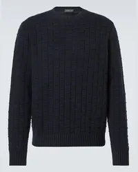 Prada Pullover in lana e cashmere Blu