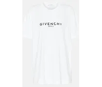 Givenchy T-shirt in cotone con logo Bianco