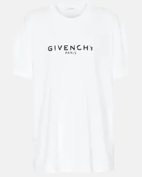 Givenchy T-shirt in cotone con logo Bianco