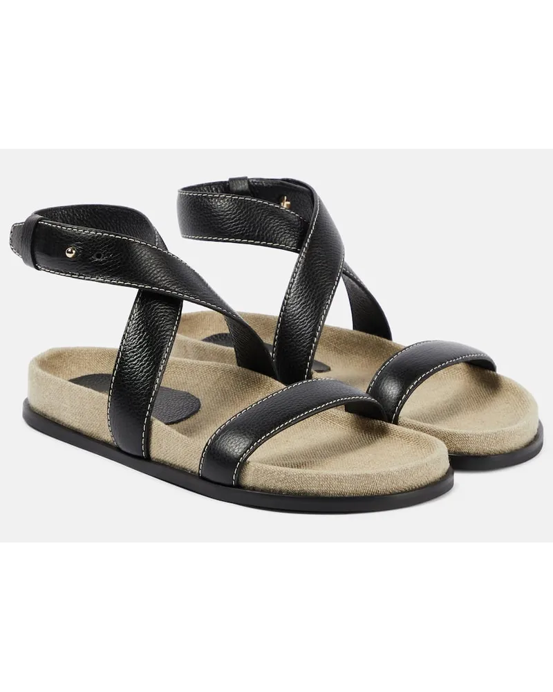 Totême Sandali in pelle Nero