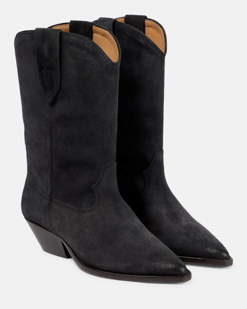 Isabel Marant Stivali Duerto in suede Nero