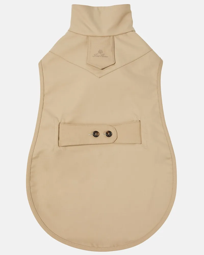 Loro Piana Cappotto per cani My Doggie in cotone Beige