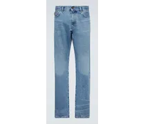 Versace Jeans regular a vita alta Blu