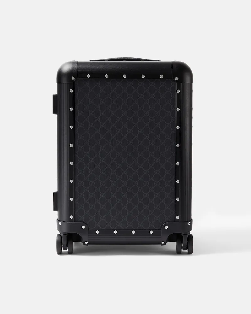 Gucci Gucci Porter – Valigia da viaggio GG in canvas Nero