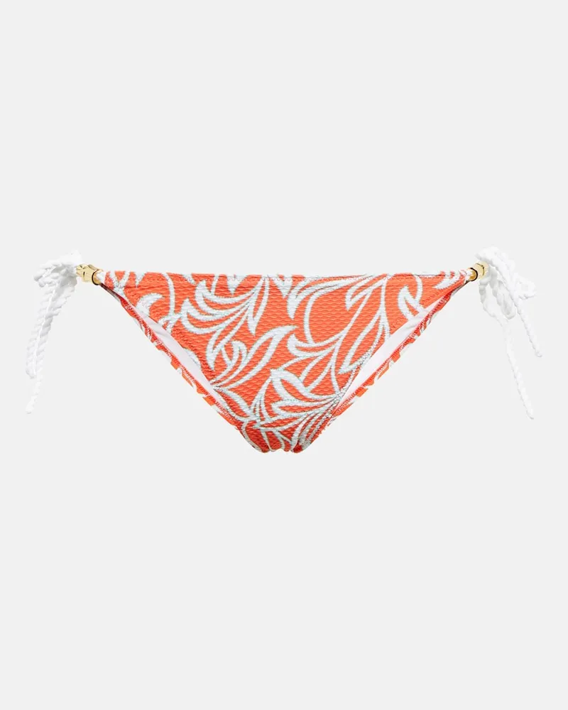 Heidi Klein Slip bikini Coral Gardens Arancione