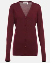 Chloé Chloé Cardigan in misto lana Rosso