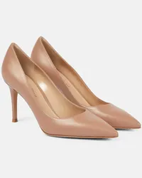 Gianvito Rossi Pumps Gianvito 85 in pelle Beige