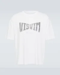 Visvim T-shirt Heritage in jersey di misto cotone Bianco