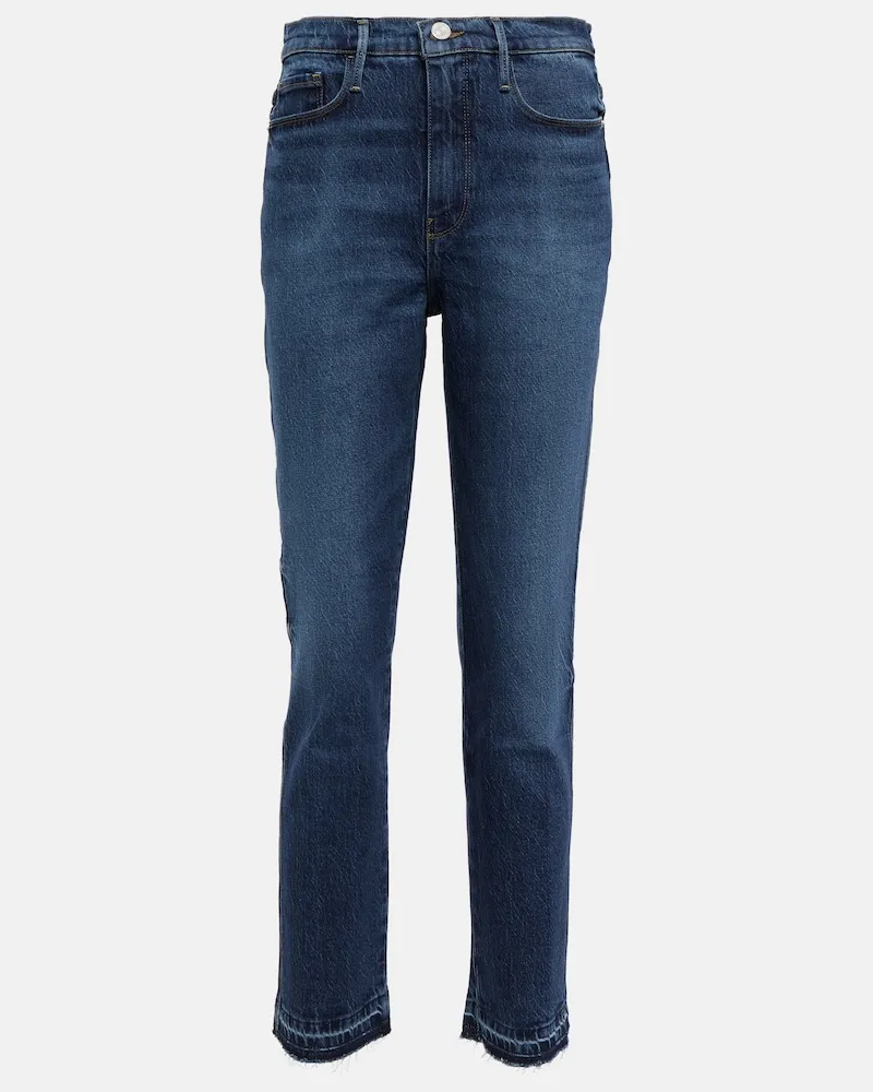 Frame Denim Jeans regular cropped Le Sylvie Blu