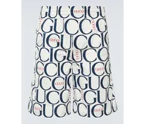 Gucci Shorts Maxi Gucci Bianco