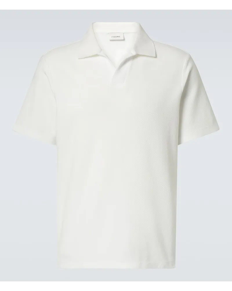 Frame Denim Polo in cotone Bianco