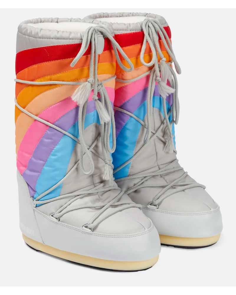 Moon Boot Stivali doposci Icon Rainbow Multicolore