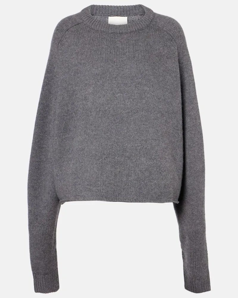 Lisa Yang Pullover Karine in cashmere Grigio