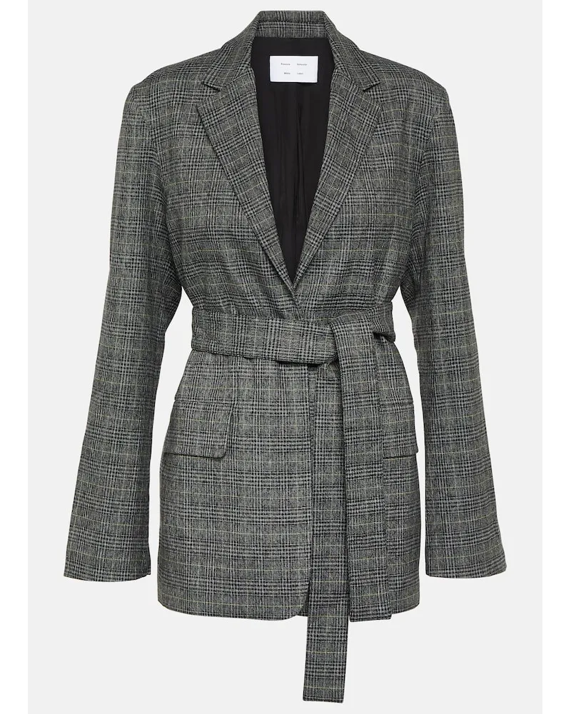 Proenza Schouler White Label - Blazer a quadri Multicolore