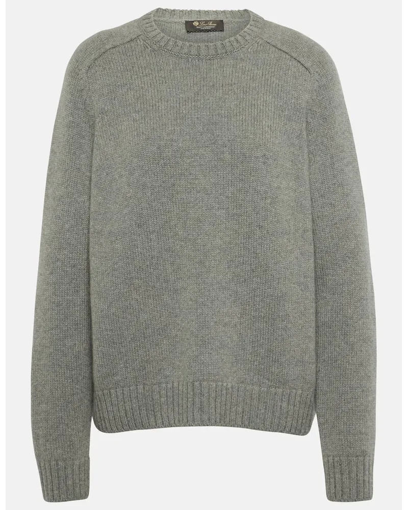 Loro Piana Pullover Parksville in cashmere Grigio