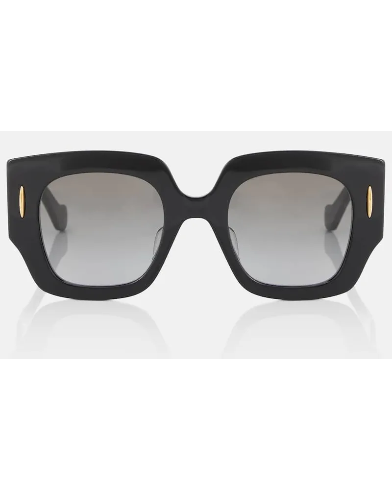Loewe Occhiali da sole quadrati Anagram Nero