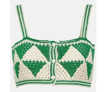 Top cropped Maija in crochet