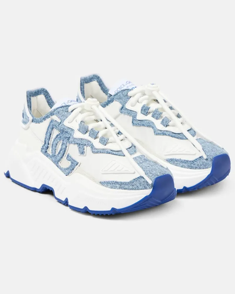 Dolce & Gabbana Sneakers Daymaster in denim Blu