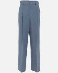 J.W.Anderson Pantaloni a palazzo in misto lana Blu