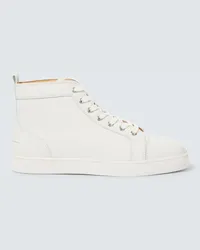 Christian Louboutin Sneakers Louis in pelle Bianco