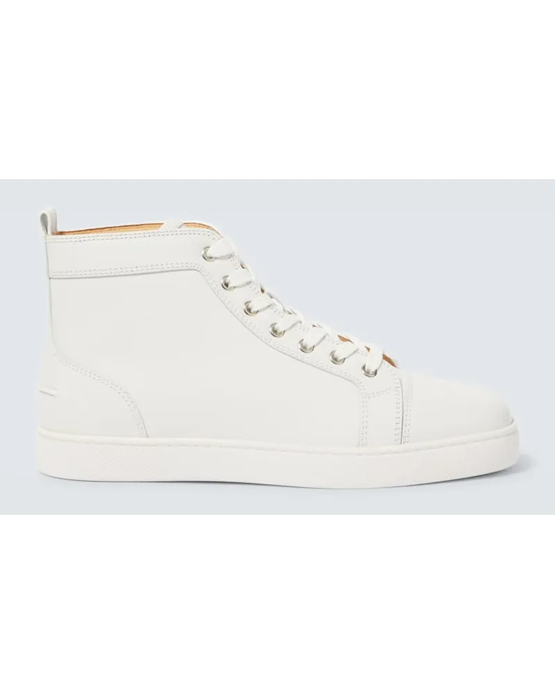 Christian Louboutin Sneakers Louis in pelle Bianco