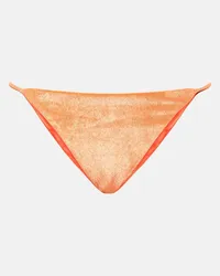 JADE SWIM Slip bikini Bare Minimum Arancione