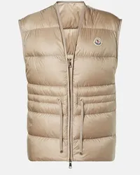 Moncler Piumino senza maniche Nai Beige