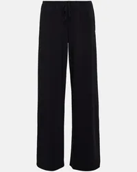 The Row Pantaloni Bariem in jersey Nero