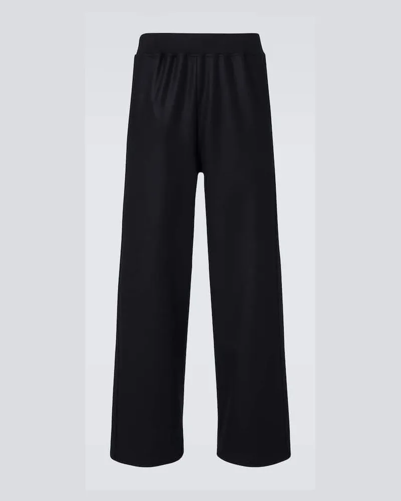 Jil Sander Pantaloni regular in lana Nero