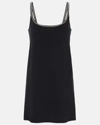 SPORTMAX Abito sottoveste Abetone1234 in cady Nero