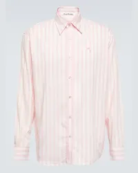 Acne Studios Camicia a righe Rosa