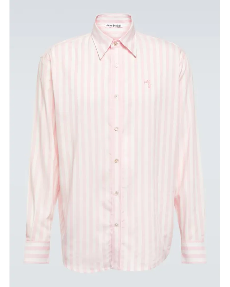 Acne Studios Camicia a righe Rosa