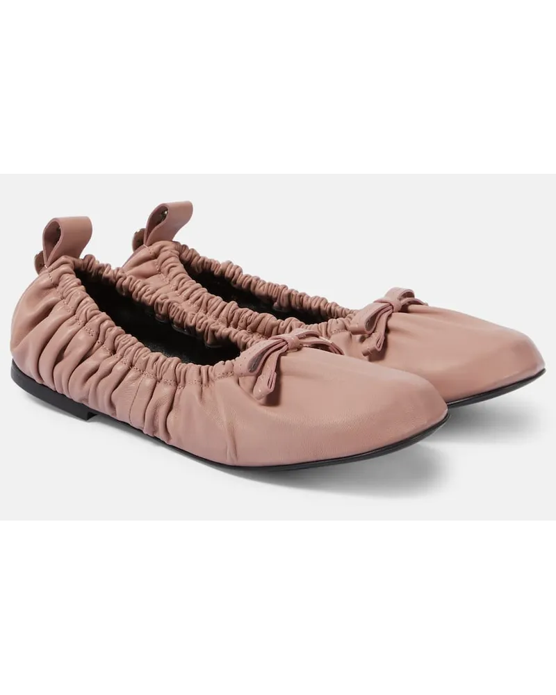 Acne Studios Ballerine in pelle Rosa