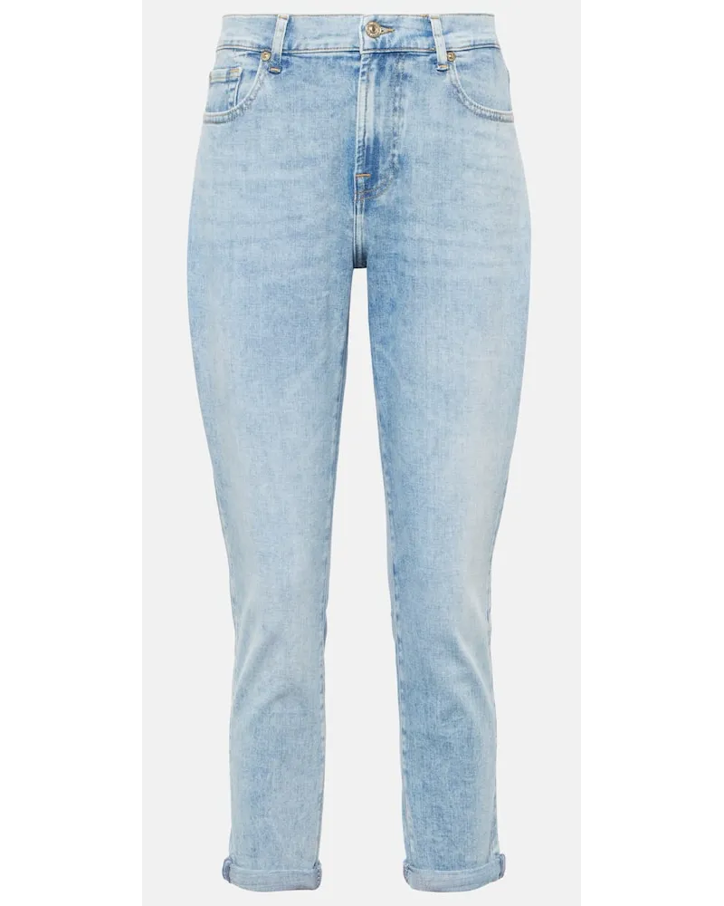 7 for all mankind Jeans slim cropped Josefina Blu