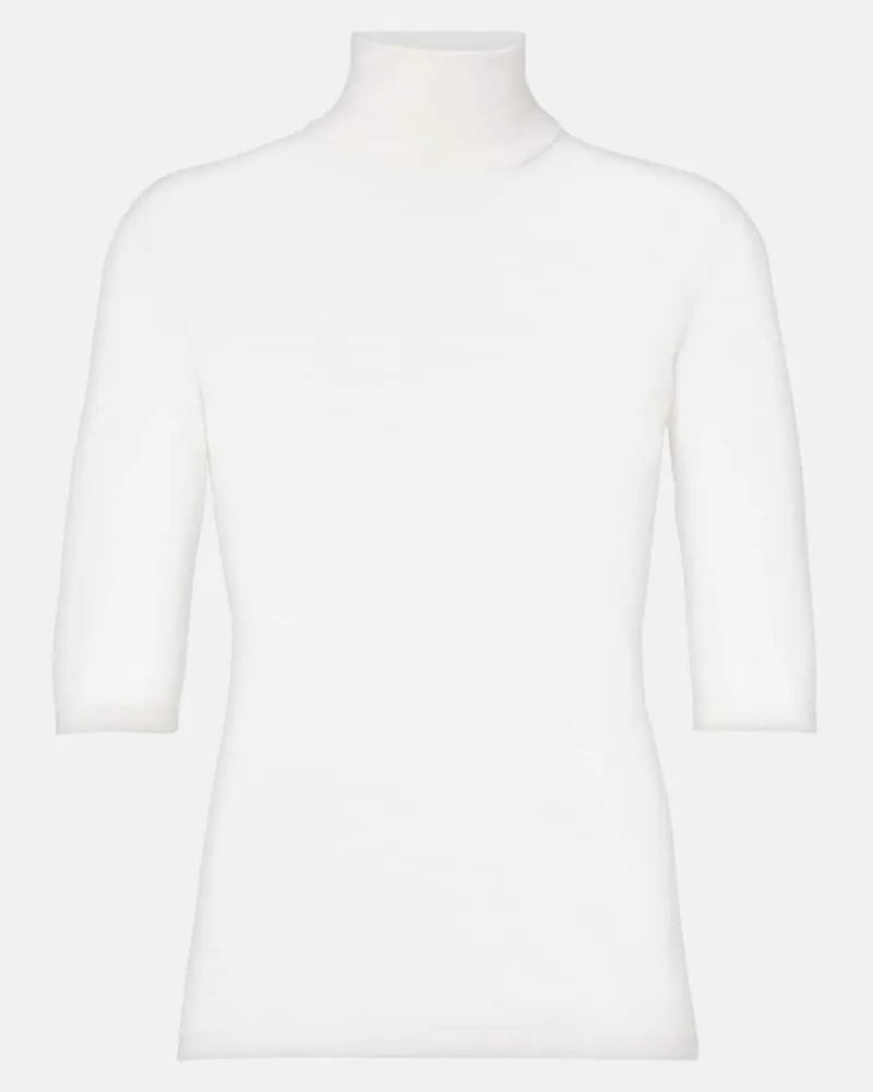Max Mara Dolcevita Cecina in lana vergine Bianco