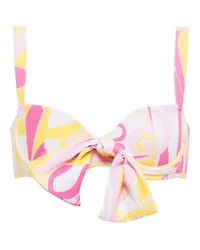 Alexandra Miro Top bikini Clara con stampa Multicolore