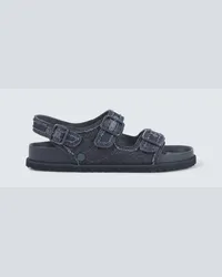 Birkenstock Sandali Milano in denim Blu