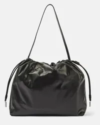 The Row Borsa a spalla Angy in pelle Nero