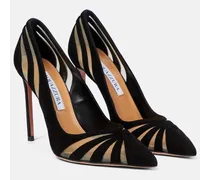 Pumps The Spy 105 in suede e mesh