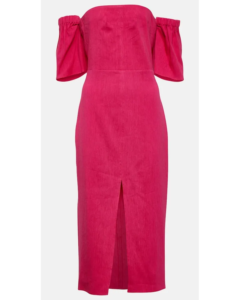 Isabel Marant Abito midi Stony Rosa