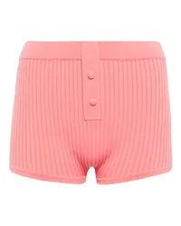 Live The Process Shorts Boy in maglia a coste Rosa