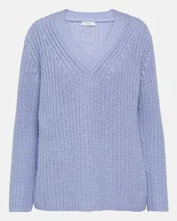 Vince Pullover in maglia a coste Grigio