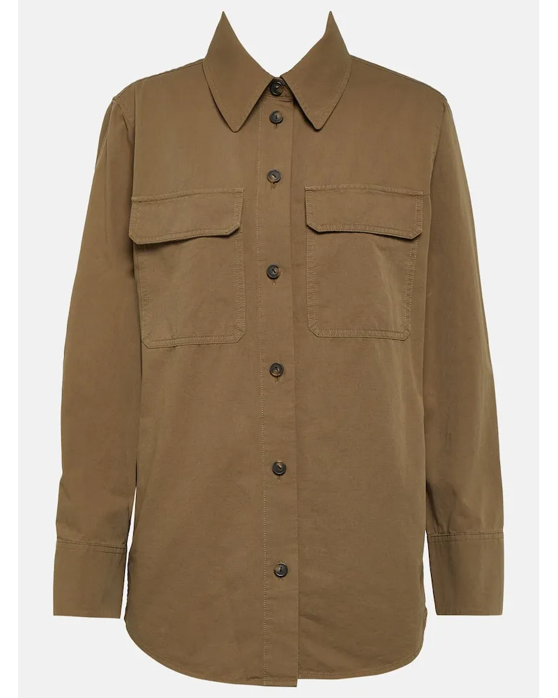 Vince Camicia in cotone Beige