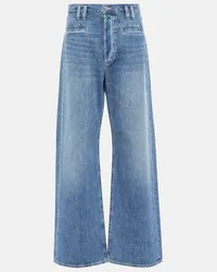 Citizens of humanity Jeans Gaucho a gamba larga e vita alta Blu