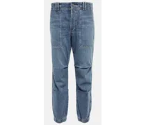 Pantaloni cargo Agni in jeans