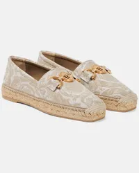 Versace Mules Barocco Medusa Beige