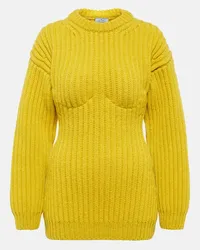 Prada Pullover in lana Giallo