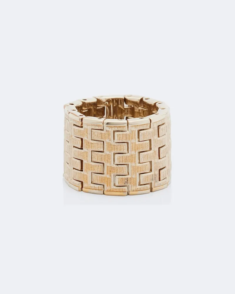 Tom Ford Anello Aion in ottone Oro