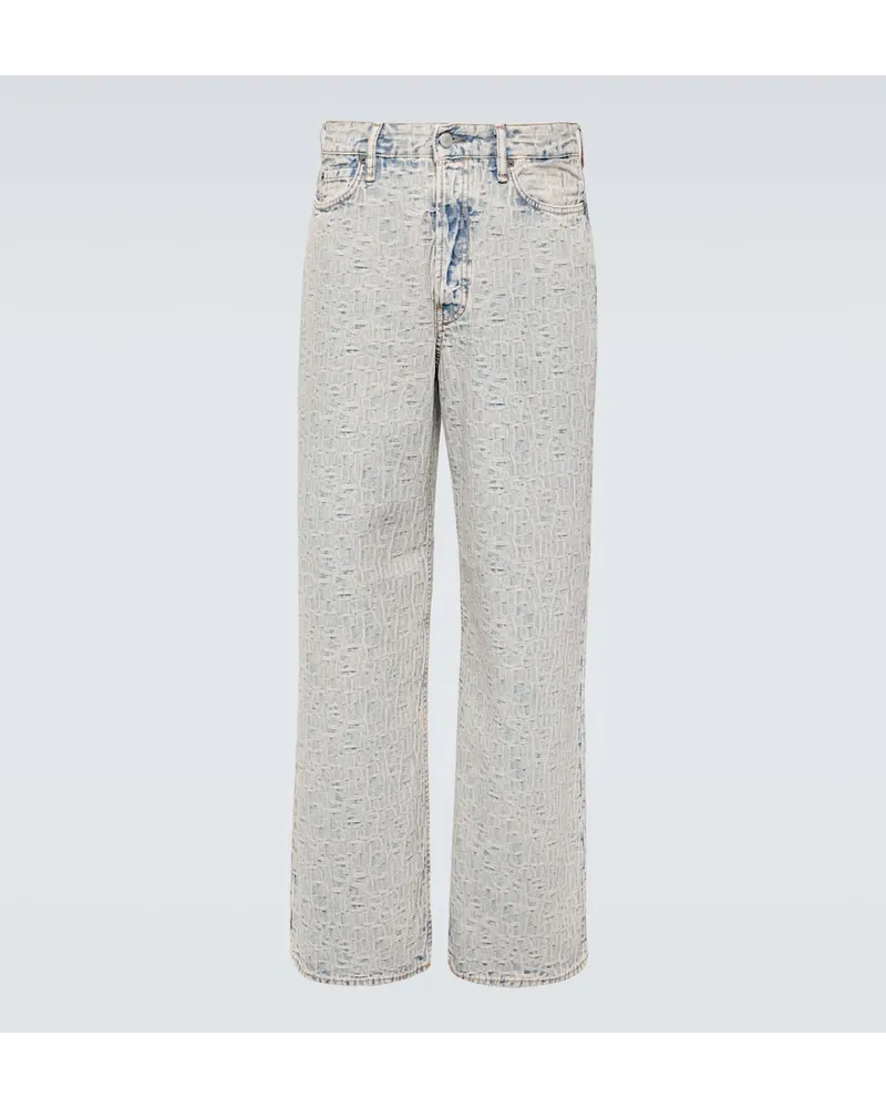 Acne Studios Jeans a gamba larga 1981M Blu