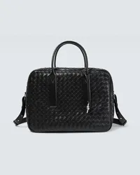 Bottega Veneta Ventiquattrore in pelle Intrecciato Nero